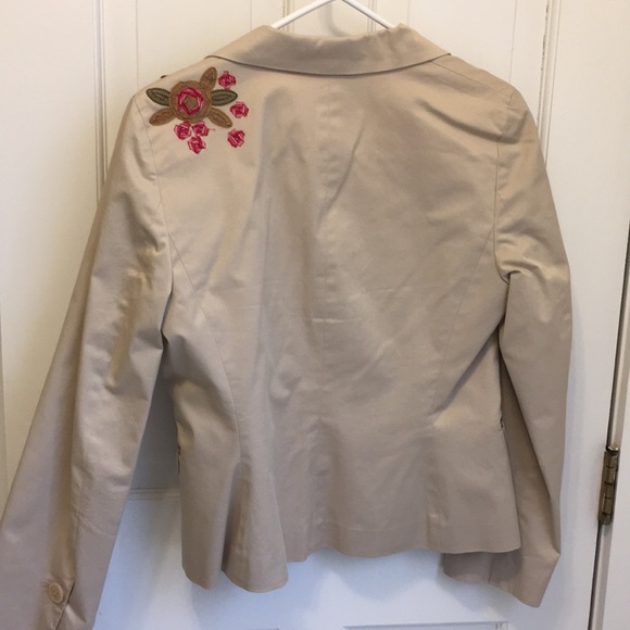 Ann Taylor Petite embellished blazer - Picture 2 of 7